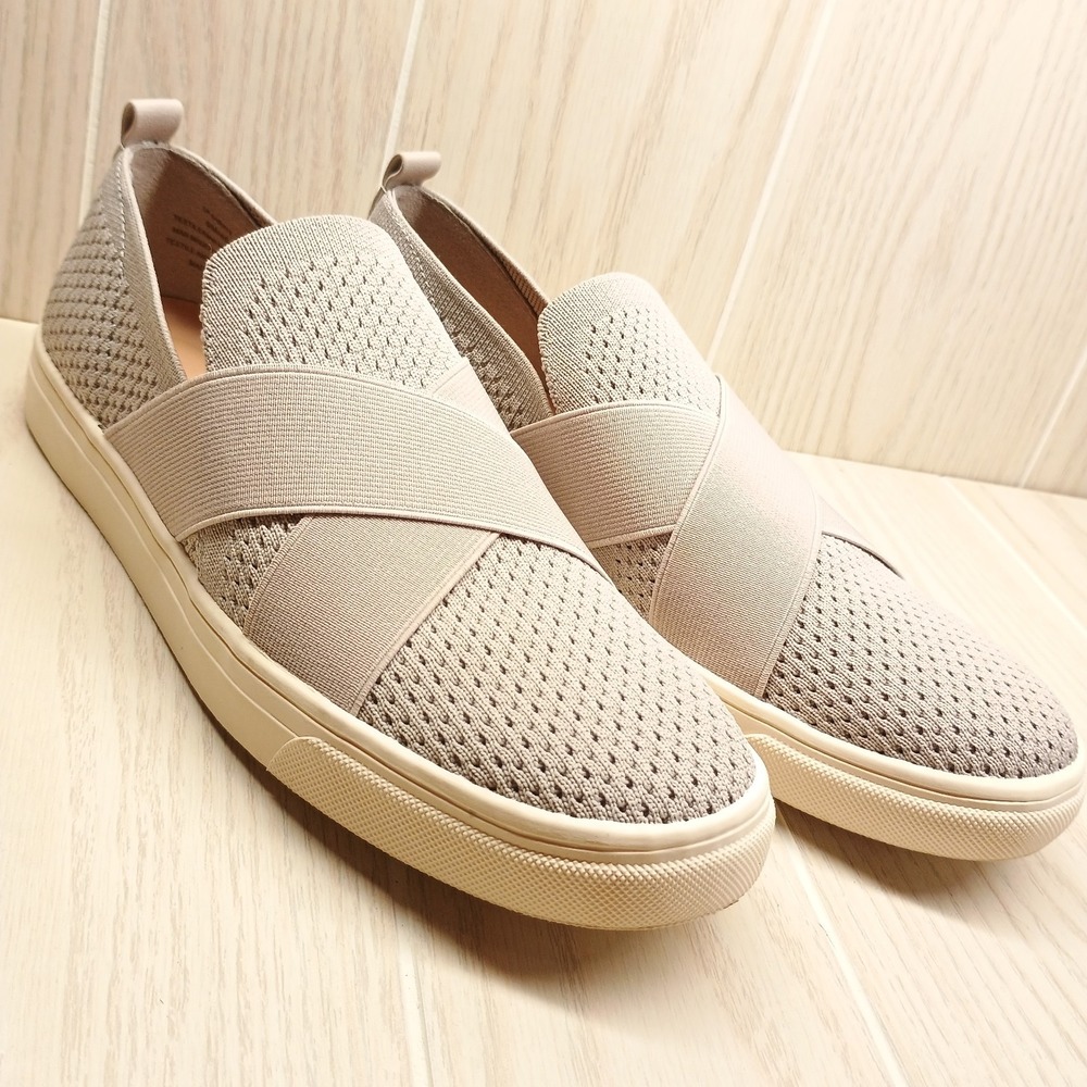 Lucky Brand Women's Tan Slip-On Sneakers